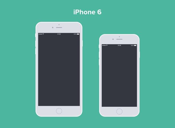 Iphone6 Iphone6 Plus用フリーモックアップ素材まとめ Degitekunote2